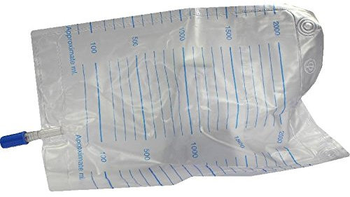 URINBEUTEL unsteril 2 l Rücklaufsp.Bodenabl 2000 ml