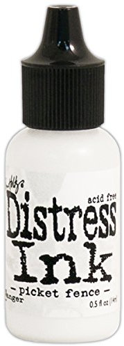 Ranger Distress Pad Re-Inker .5oz-Picket Fence,,Multicolor,2.54 x 2.54 x 7.62 cm