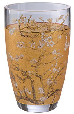 Goebel Vase in Gold MANDELBAUM 19 cm