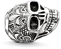 Thomas Sabo Unisex Bead Totenkopf Karma Beads 925 Sterling Silber K0239-637-12