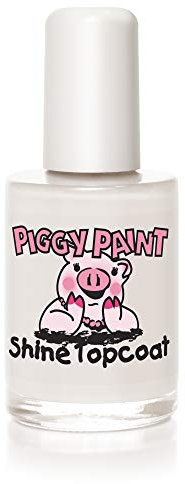 Piggy Paint Non-toxic Girls Nail Polish - Safe, Chemical Free - Topcoat
