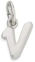 Amor Unisex-Anhänger Buchstaben V Silber 925 307307