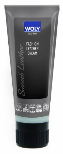 Woly Fashion Leather Cream, Chaussures ou complément Mixte Adulte, Noir (Black), 75 ML