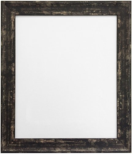 FRAMES BY POST Industrial Bilderrahmen mit Kunststoffglas, 61 x 50,8 cm, Schwarz im Used-Look