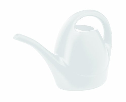 Emsa 508672 Gießkanne, Klassisches Design, Volumen 3 Liter, Kunststoff, Altweiss, Oase