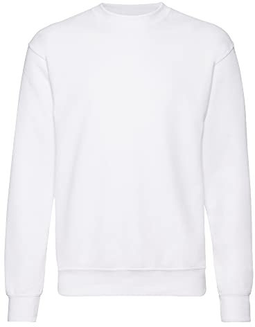 Fruit Of The Loom Men 62-202-0 Sweatshirt - White, 3X-Large