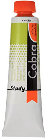 Cobra Study W/M Öl, 40 ml, Gelbgrün