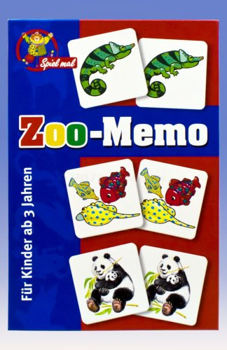 Spiel Mal-Zoo-Memory-Memo-Lernspiel
