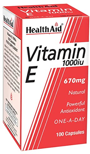 HealthAid Vitamin E 1000iu - 100 Capsules
