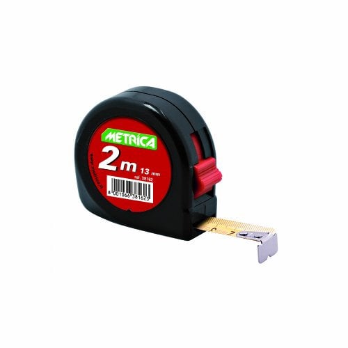 Metrica 38162 Mètre à ruban avec stop 2m
