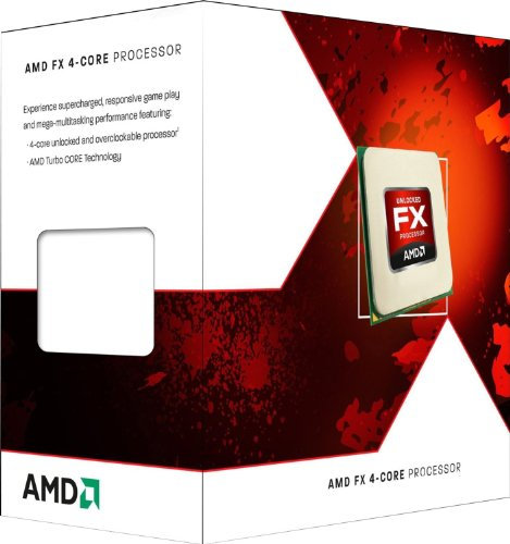 AMD AM3+ FX-4130 Box Processore, Nero