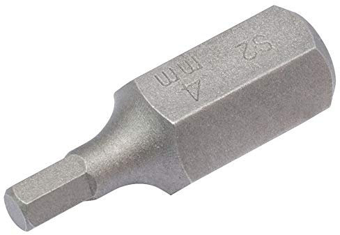 Draper 33325 Expert Hexagonal Insert Bit for Mechanic's Bit Sets, 4mm x 30mm, 10mm