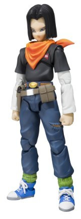 TAMASHII NATIONS Bandai S.H. Figuarts Android 17 Dragon Ball Z Action Figure