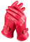 TININNA Damen Frau Winter Warm Luxus Schaffell Leder Handschuhe Vlies Futter Handschuhe mit Bowknot rot EINWEG Verpackung