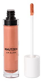 UND GRETEL Naturkosmetik KNUTZEN Lipgloss – Pflegend, hochpigmentiert, glänzend, natürlich und zertifiziert - Farbe Nude Shimmer 07