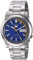 Seiko Herren-Armbanduhr XL Analog Quarz Edelstahl SNKK27K1