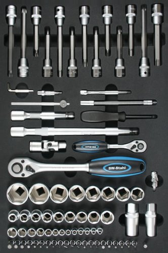 SW-Stahl Werkzeugmodul 82-teilig, Steckschlüssel, Z2500-1