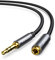 UGREEN Rallonge Jack Audio 3.5mm Mâle vers Femelle Câble Extension Audio (1M)