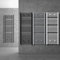 ECD Germany Radiatore Scaldasalviette Termoarredo da Bagno Moderno in Acciaio Cromato - 400 x 1500 mm - Cromato - Dritto con Attacco Laterale - Scaldasalviette Asciugamani 400x1500 mm
