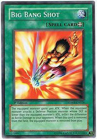 Yu-Gi-Oh! - Big Bang Shot (SDWS-EN026) - Structure Deck Warriors Strike - 1st Edition - Common