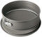Original Kaiser La Forme Springform mit Flachboden 26 cm, runde Backform, auslaufsicher, antihaftbeschichtet, grau