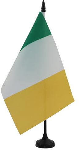 AZ FLAG - Tischflagge Irland - 21x14 cm - Irische Tischfahne 14 x 21 Cm - Flaggen