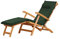 Kai Wiechmann Deckchair Auflage mit Nackenkissen im Set grün für Gartenliege Hochlehner