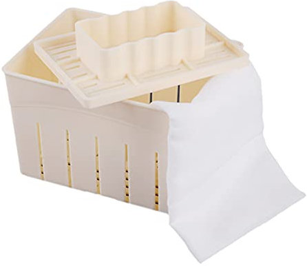 Mangocore 3 Pcs Plastic Tofu Mold DIY Tofu Mold + Tofu Mold