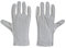 Men's 100% Soft White Cotton Gloves (Large) x 2 Pairs