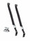 Anti-Tip Furniture and Flat Screen TV Safety Strap | Heavy-Duty Webbing | Metal Buckle | No Plastic Parts | 2 Pk/Black by Safety Innovations
