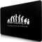 Sidorenko Gaming Mauspad | Mousepad 280 x 200 mm | Fransenfreie Ränder | spezielle Oberfläche verbessert Geschwindigkeit und Präzision | rutschfest | schwarz