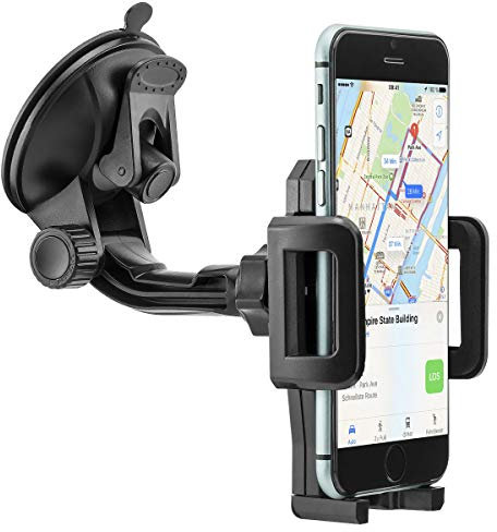 MidGard Universal 360° drehbar Saugnapf Armaturenbrett Handy Autohalterung für Handy, Smartphone, Phablet, Navigationsgeräte usw.