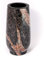 Afterglow Stilvolle Grabvase Classic aus echtem Granit Himalaya Höhe 20 cm/Ø 10 cm Grabschmuck wetterfest frostsicher Granitvase mit Kunststoffeinsatz Friedhofsvase