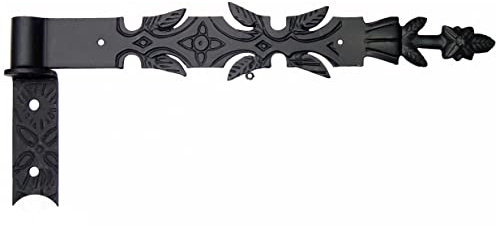 Nastro per porta 400 + morsetto 14 mm nero ferro battuto