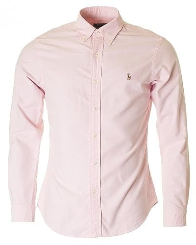 Polo Ralph Lauren Slim Ft BD Ppc BSR Pink Chemise de Loisirs Homme (Lot de 1)