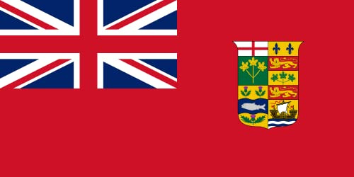magFlags Flagge: Large Canada 1868 Red | Querformat Fahne | 1.35m² | 80x160cm
