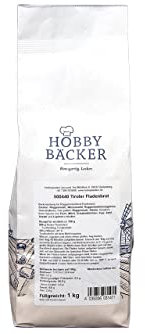 Hobbybäcker Backmischung Tiroler Fladenbrot (1 kg), Brotbackmischung ergibt 2 Brote à 750 g, Brotmischung für Vinschgauer Brote