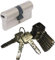 ABUS EC550 Profil-Doppelzylinder Länge (a/b) 35/55mm (c=90mm) mit 10 Schlüssel