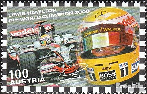 Prophila Collection Österreich 2794 (kompl.Ausg.) 2009 Formel-1-Rennfahrer Hamilton (Briefmarken für Sammler) Straßenverkehr