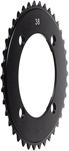 Truvativ Unisex – Erwachsene Kettenblatt SS/DH 36 T 4 Bolt Aluminium Blast, Schwarz, zähne