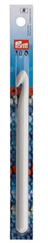 Prym 218.503 218503 Wolle Hook Nadeln, Metal, Grey, 14 cm Länge x 10 mm Stärke