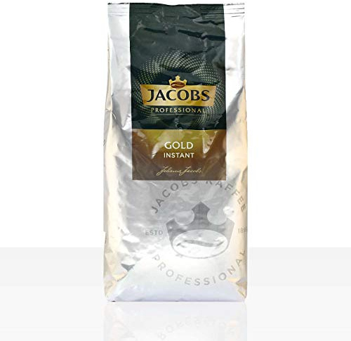 Jacobs Professional Gold löslicher Bohnenkaffee, Instant Kaffee, 500 g im Vorteilsbeutel, für 280 Getränke