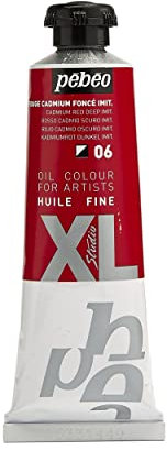PEBEO Huile XL 37ml Olio, Metallo, Imitazione Rosso di cadmio Scuro, 37 ml (Confezione da 1), 37 unità