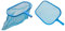 POWERHAUS24® universelles 2 in 1 Pool Kescher-Set mit Laub- / Oberflächenkescher und Bodenkescher zum Aufstecken auf eine gängige Teleskopstange mit Ø 3 cm