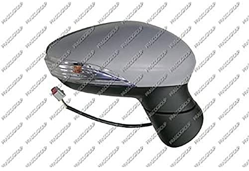 FORD - FIESTA MK VI - Mod. 01/13 - 04/17 DOOR MIRROR ELECTRIC HEATED BLACK WITH LAMP R/H