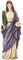 Joseph's Studio by Roman Inc., Renaissance Collection, Heilige Statue, Figur, 15,2 cm H St. Lucy Figur, religiöse Figur, religiöse Dekoration, katholische Geschenke, Harzstein, (14 x 19 x 20 cm)