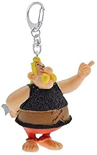 Plastoy Asterix Schlüsselanhänger Ordralfabétix, der Fischhändler - Kunststoff - 12 cm