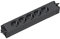 BACHMANN Steckdosenleiste Step Base 5-Fach GST18 Schwarz 906.18821 (modulares Stecksystem mit vielseitiger Anwendung)