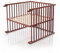 babybay Kinderbett Umbausatz stufenlos verstellbar passend für Modell Maxi und Boxspring Beistellbett I Babybett Größe: 140 cm x 89 cm aus massivem Buchenholz, dunkelbraun lackiert