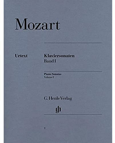 Klaviersonaten Band 1: Besetzung: Klavier zu zwei Händen (G. Henle Urtext-Ausgabe)
